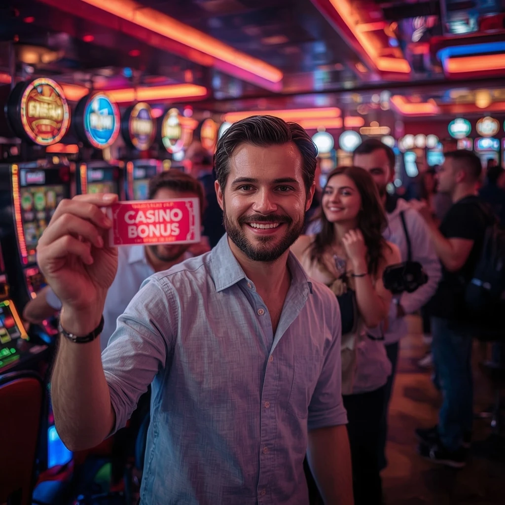 a person with a casino bonus BET365 CASINO