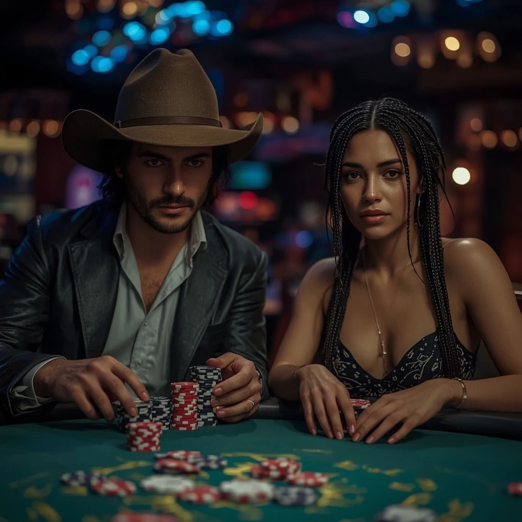photo of two poker players BET365 CASINO